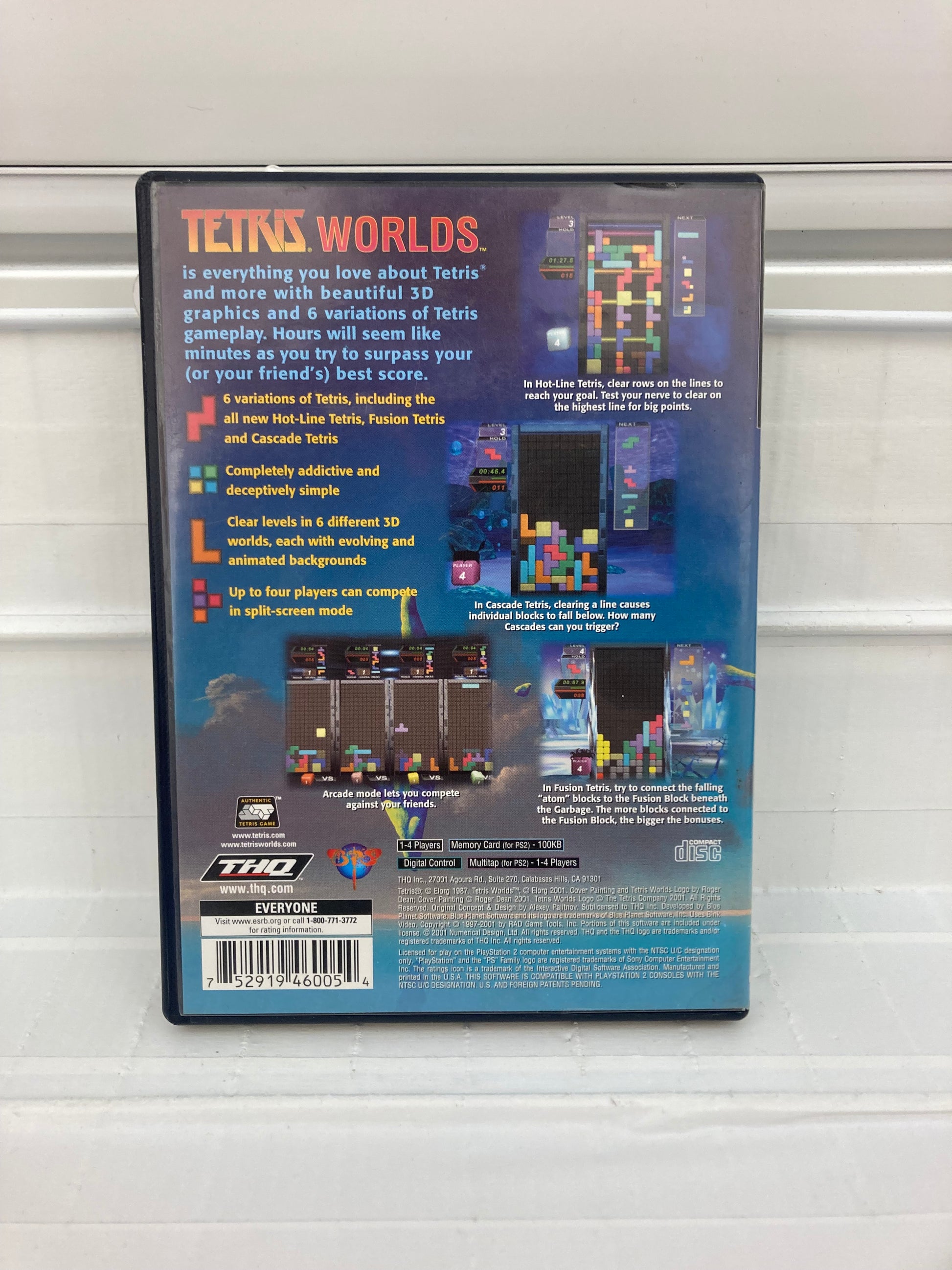 Jeux PS2 TETRIS WORLDS Nouvelle Version / complet avec Jeux PS2 TETRIS WORLDS Nouvelle Version / complet avec