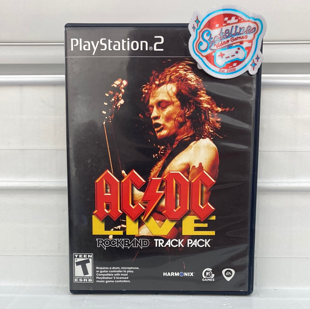 AC/DC Live Rock Band Track Pack - Playstation 2