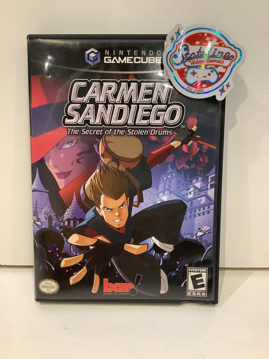 Carmen Sandiego The Secret of the Stolen Drums - Gamecube