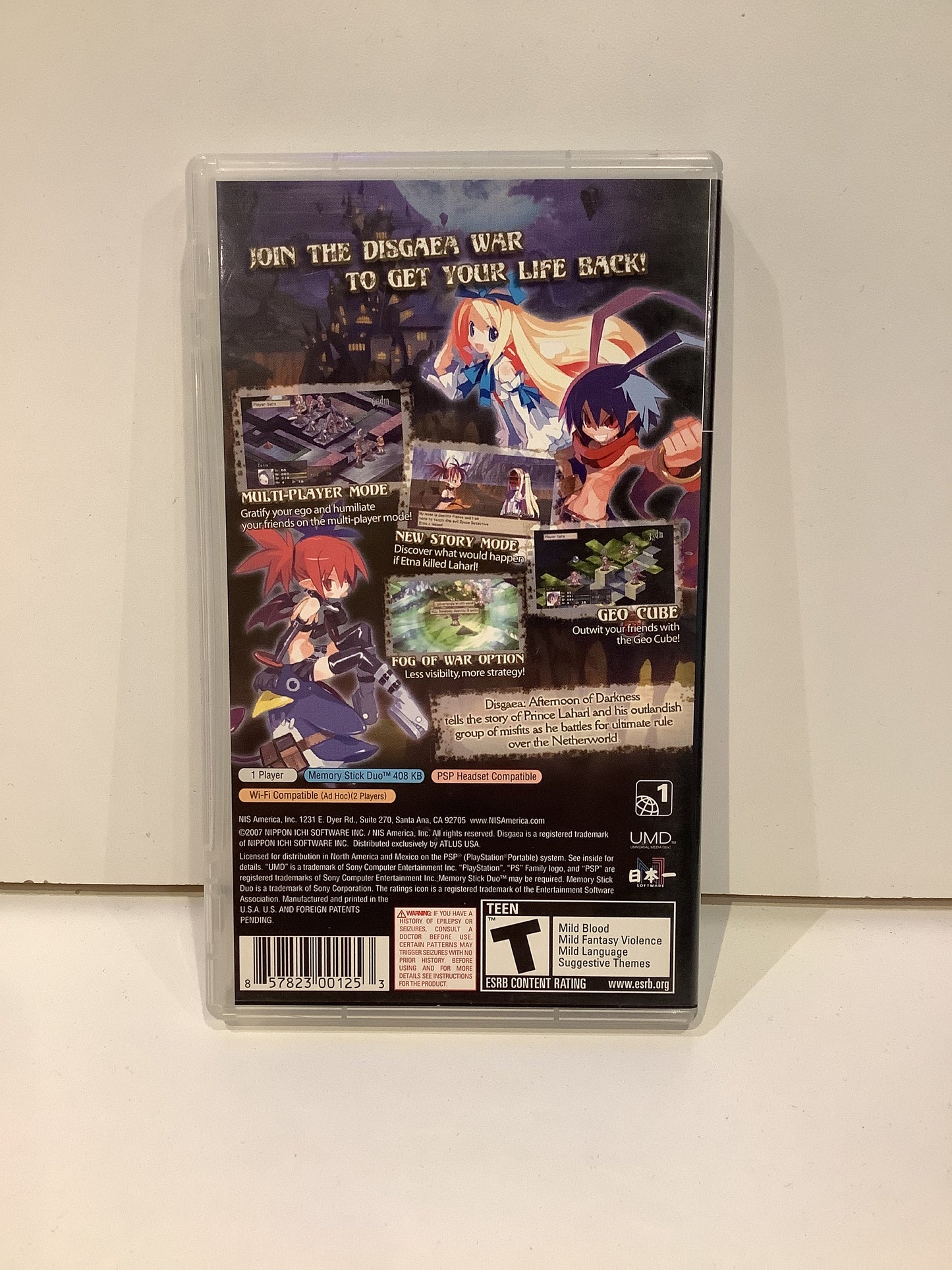 Disgaea Afternoon of Darkness - PSP