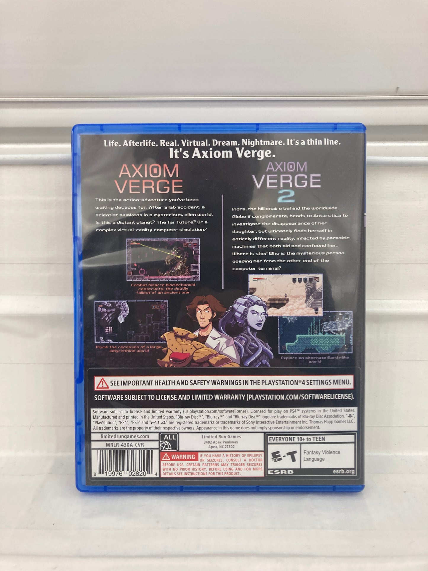 Axiom Verge 1 + 2 - Playstation 4