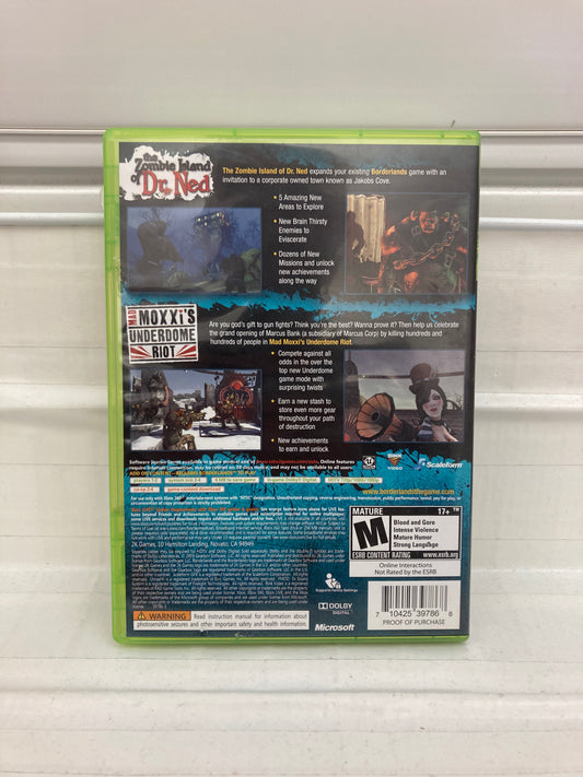 Borderlands: Double Game Add-On Pack - Xbox 360