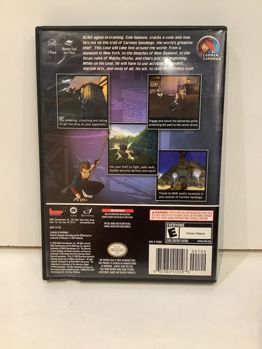 Carmen Sandiego The Secret of the Stolen Drums - Gamecube