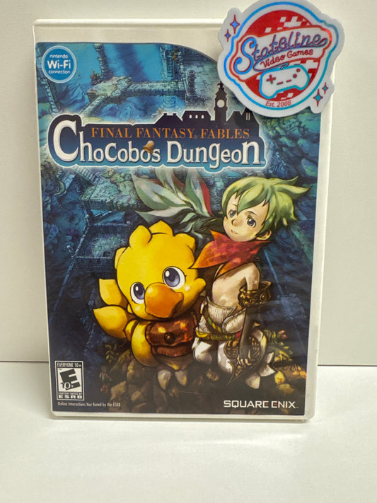 Final Fantasy Fables Chocobo's Dungeon - Wii