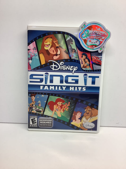 Disney Sing It: Family Hits - Wii