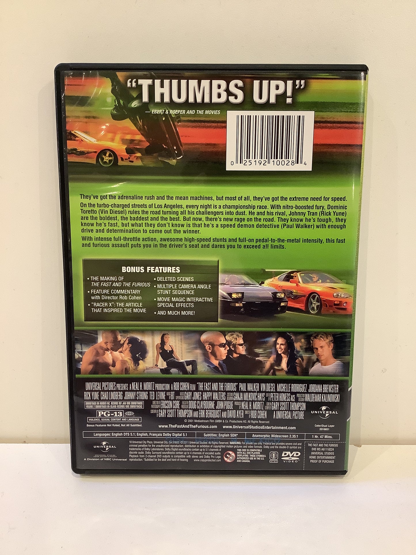 The Fast and the Furious: The Original - DVD