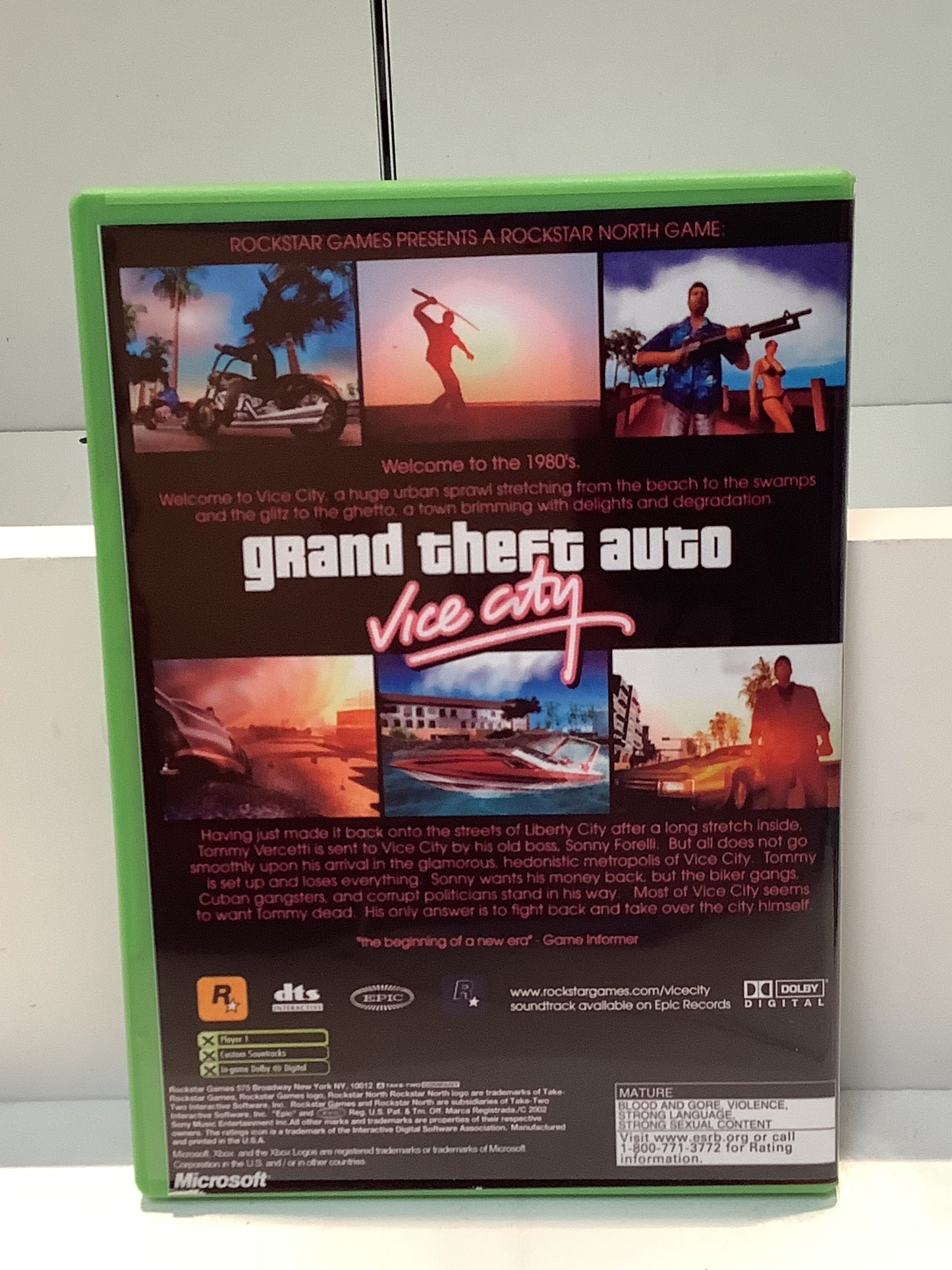 Grand Theft Auto Vice City - Xbox