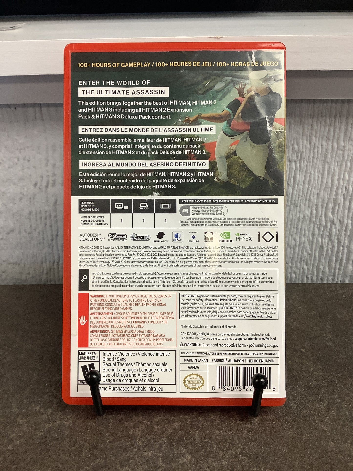 Hitman World Of Assassination: Signature Edition - Nintendo Switch 2