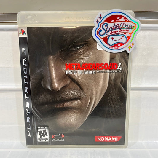 Metal Gear Solid 4 Guns of the Patriots - Playstation 3