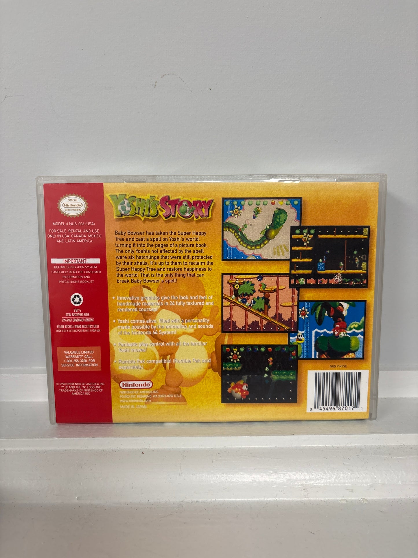 Yoshi's Story - Nintendo 64