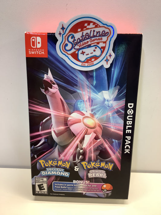 Pokemon Brilliant Diamond & Shining Pearl Double Pack - Nintendo Switch