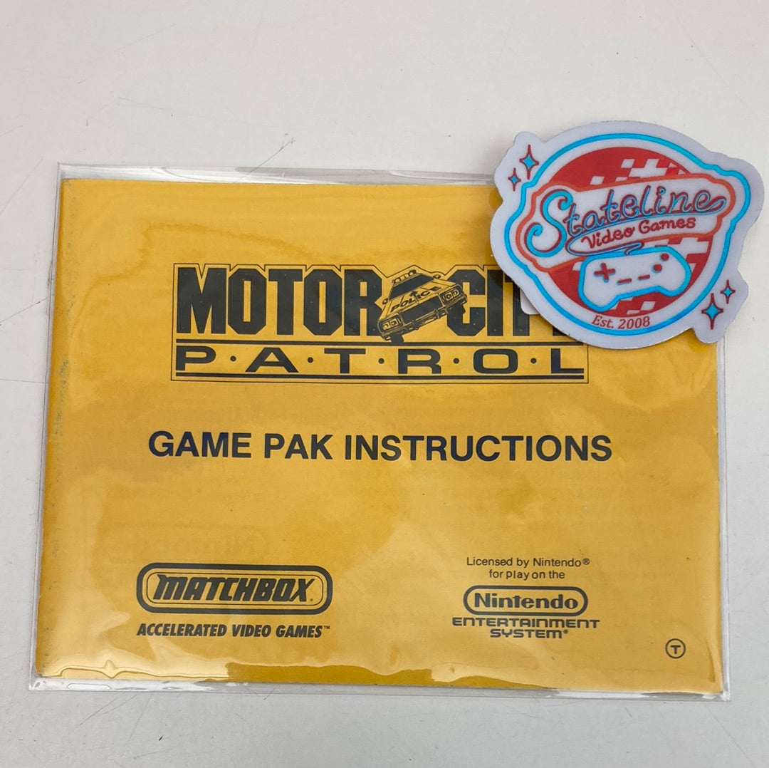 Motor City Patrol - NES