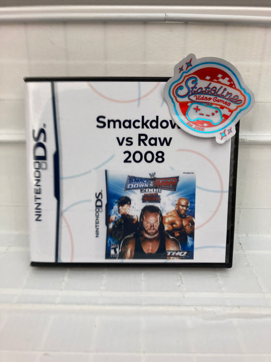 WWE Smackdown vs. Raw 2008 - Nintendo DS