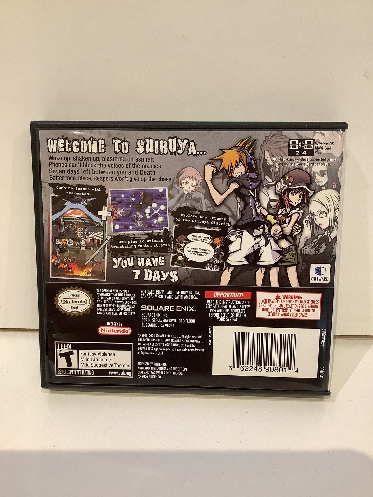 World Ends With You - Nintendo DS