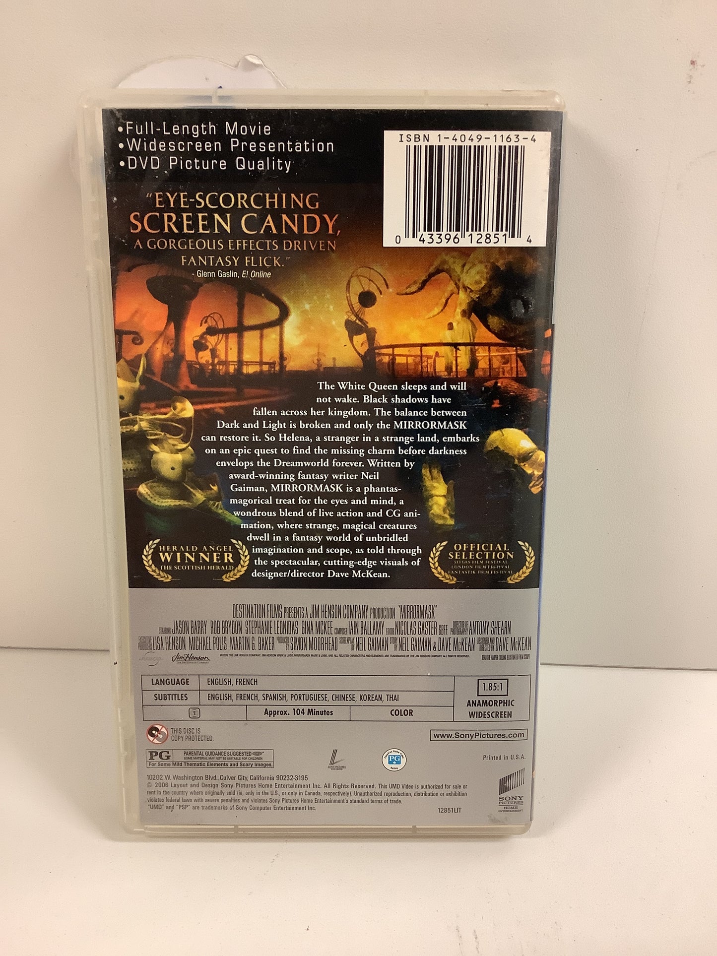 Mirrormask [UMD] - PSP