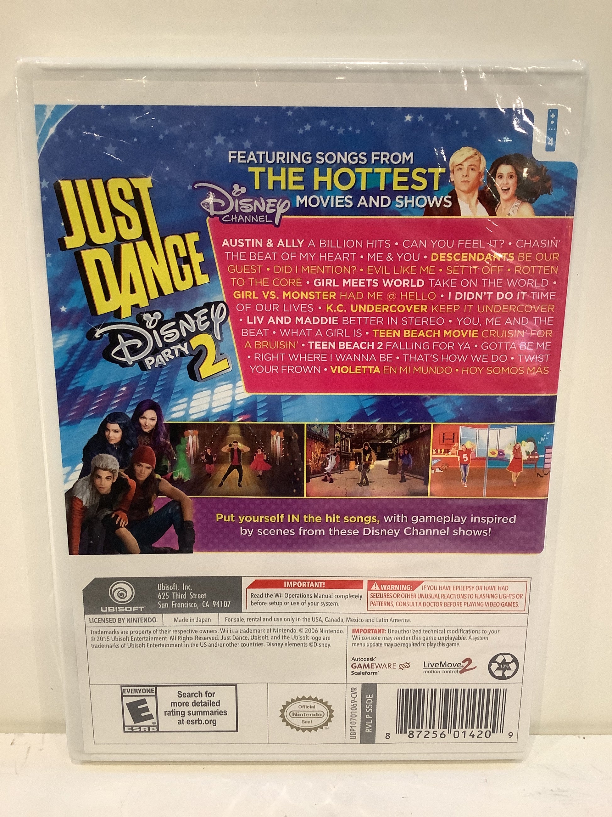 Just Dance: Disney Party Wii Brand New