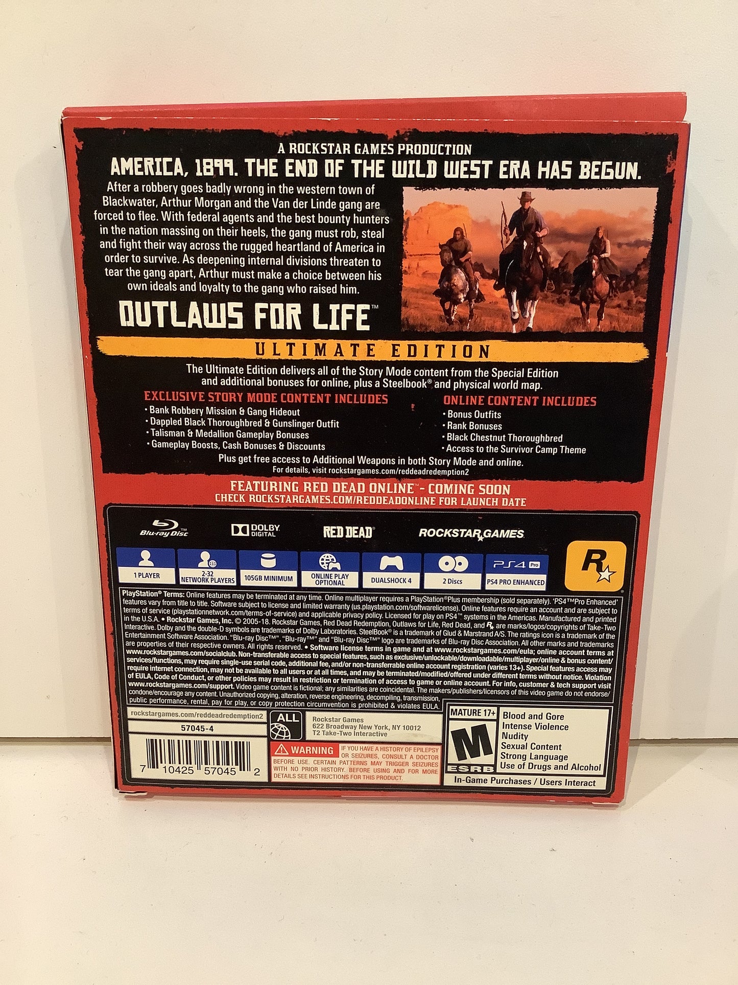 Red Dead Redemption 2 [Ultimate Edition] - Playstation 4