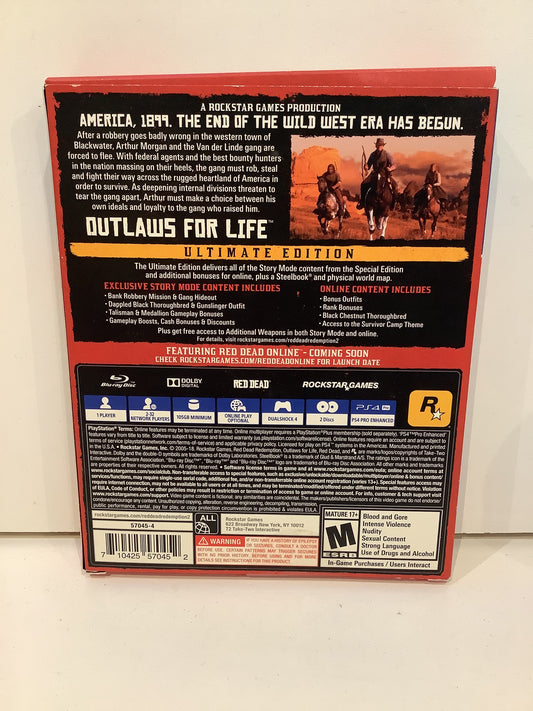 Red Dead Redemption 2 [Ultimate Edition] - Playstation 4
