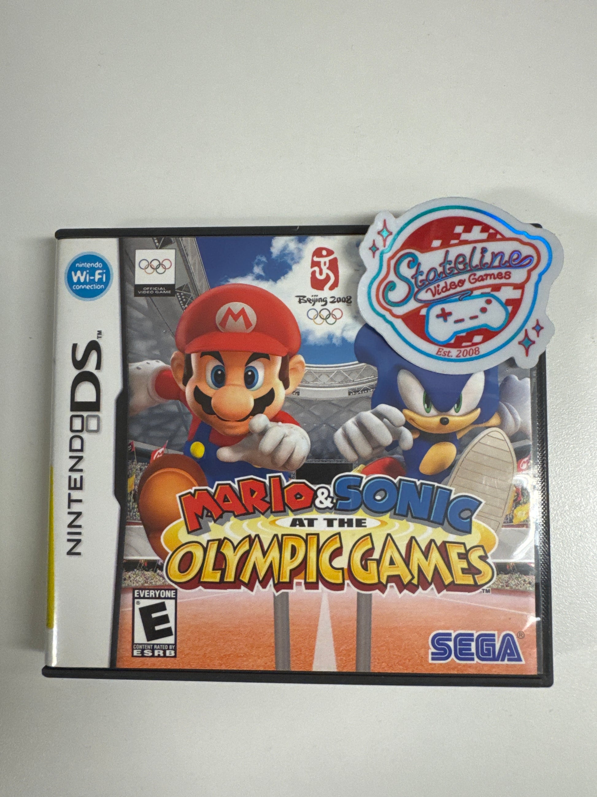 Nintendo Ds Mario And Sonic And The Olympic Games Mario And Sonic