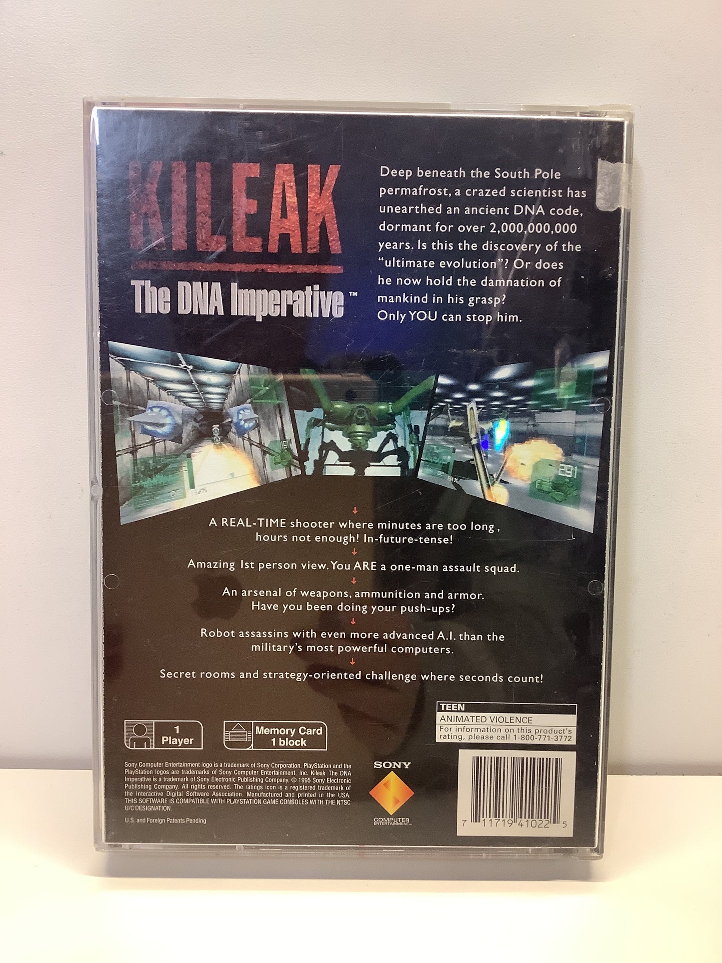 Kileak the DNA Imperative - Playstation