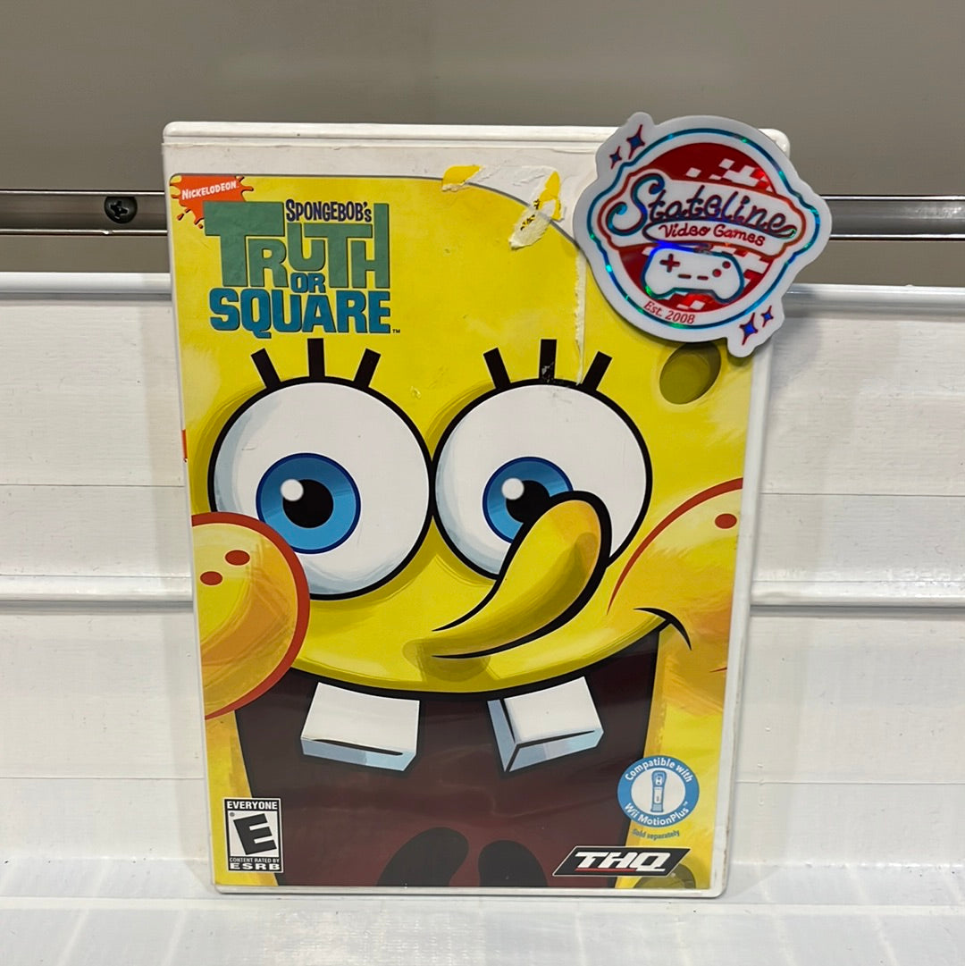 SpongeBob's Truth or Square - Wii
