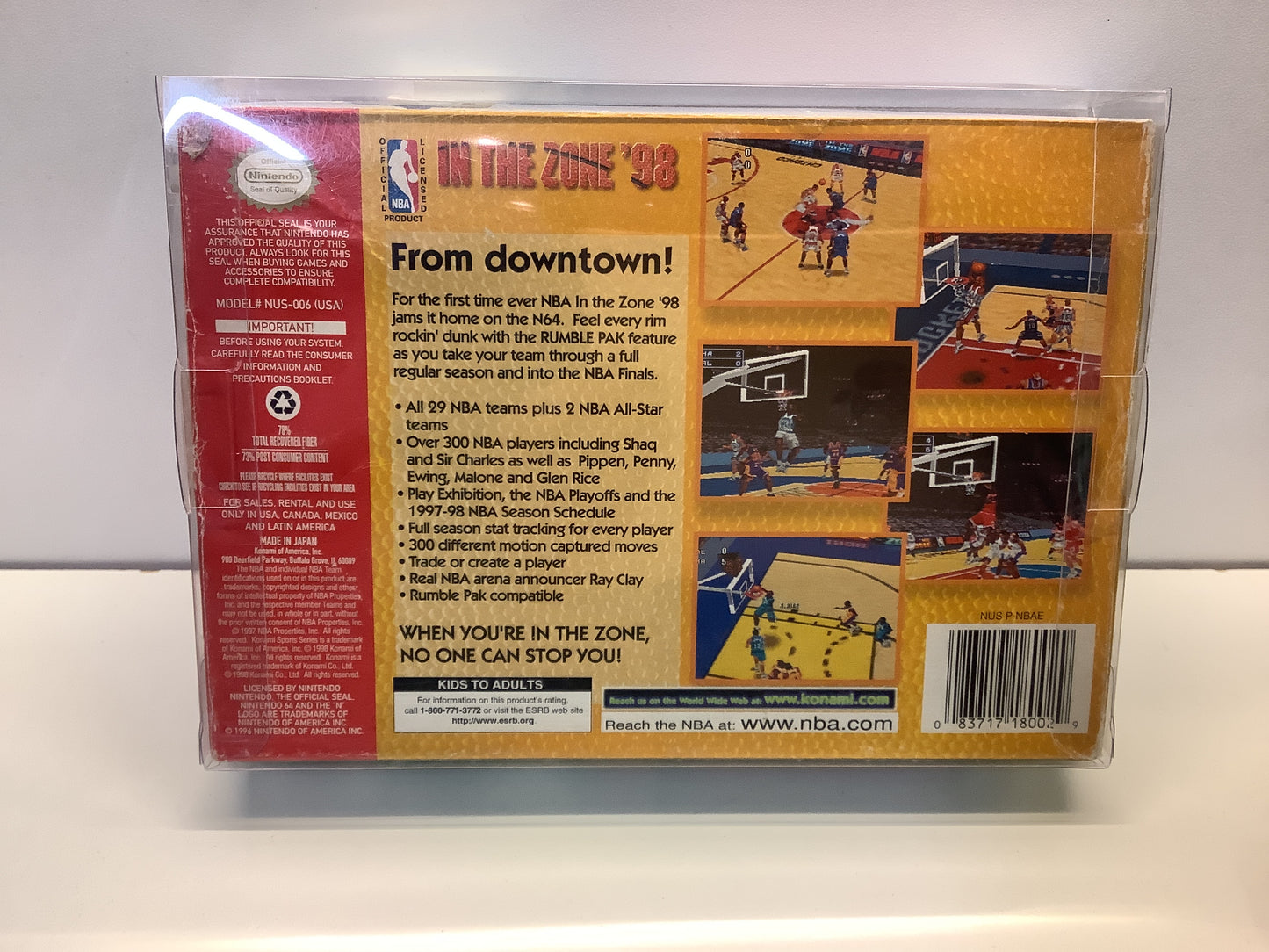 NBA In the Zone '98 - Nintendo 64