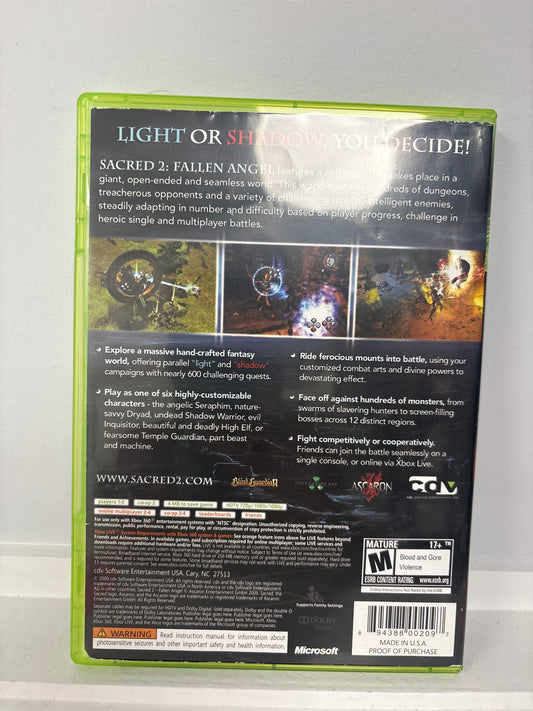 Sacred 2: Fallen Angel - Xbox 360