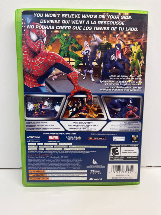 Spiderman Friend or Foe - Xbox 360