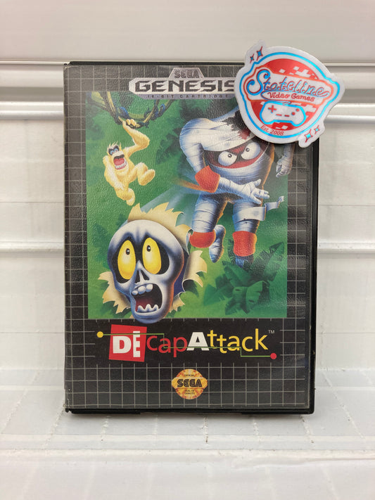 Decap Attack - Sega Genesis