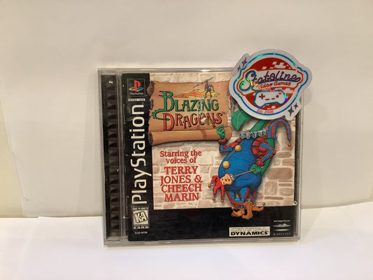 Blazing Dragons - Playstation