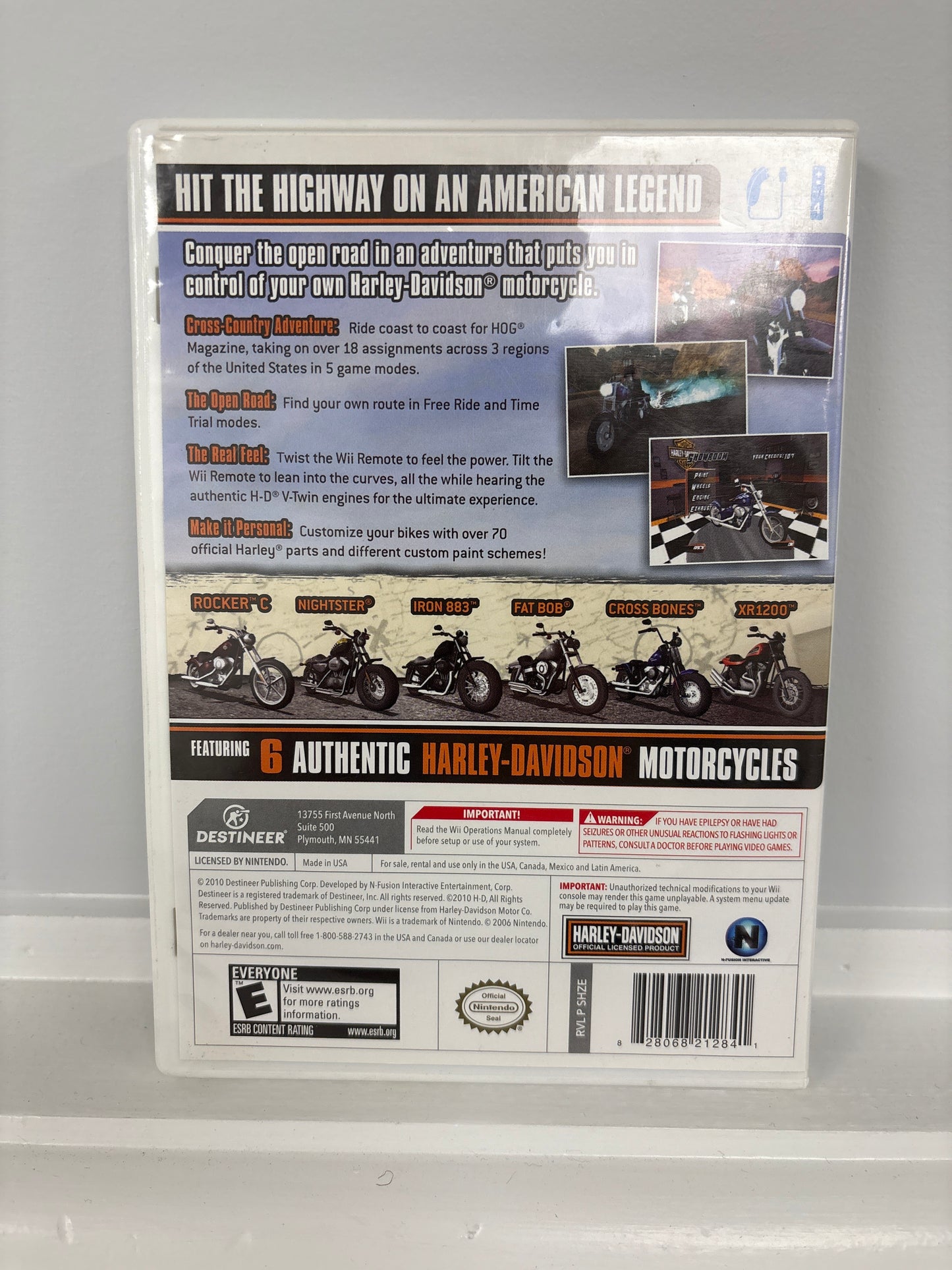 Harley-Davidson: Road Trip - Wii