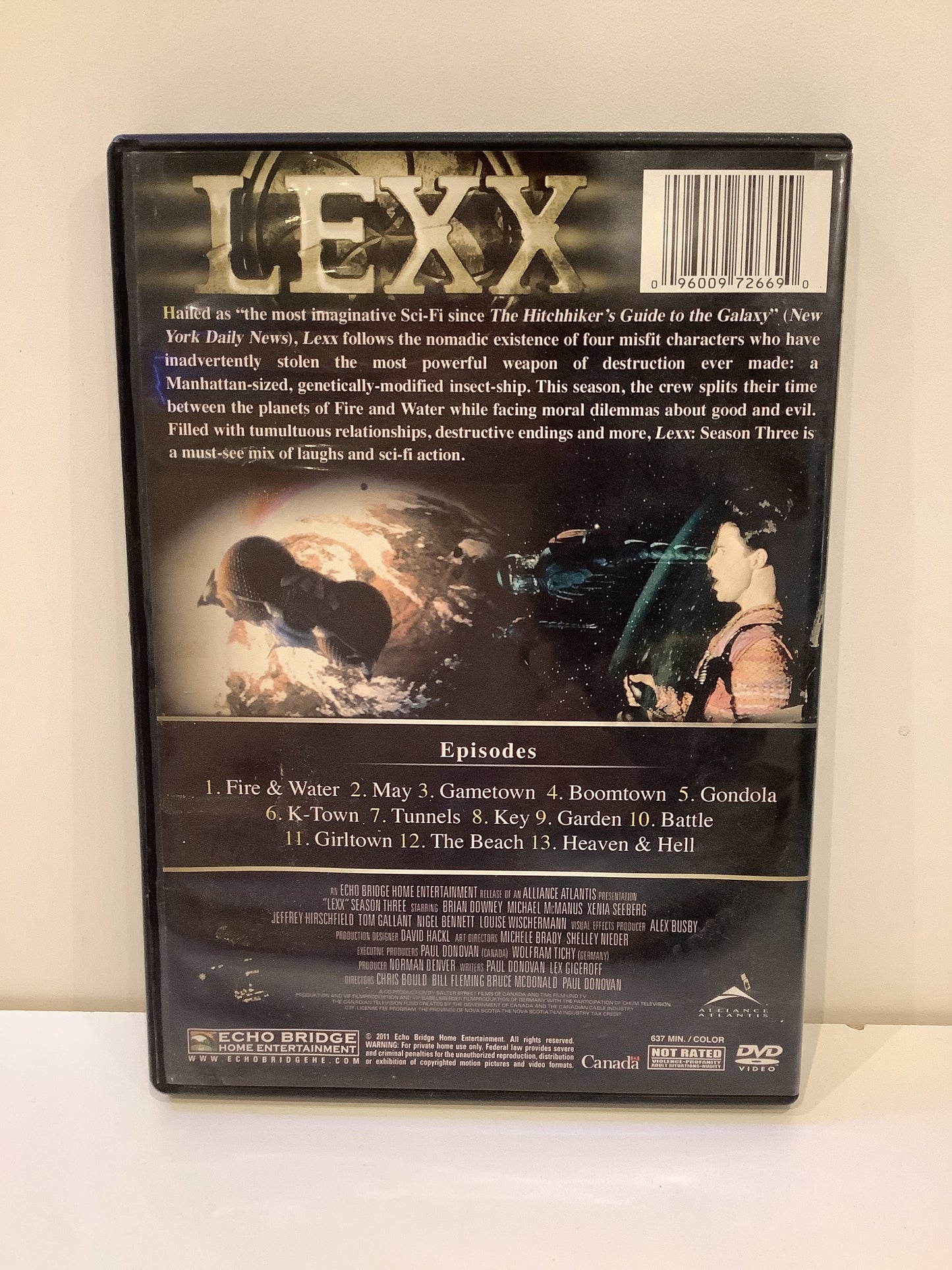 LEXX: The Complete  Third Season - DVD
