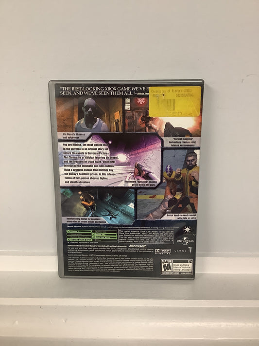 Chronicles of Riddick: Escape from Butcher Bay [Platinum Hits] - Xbox