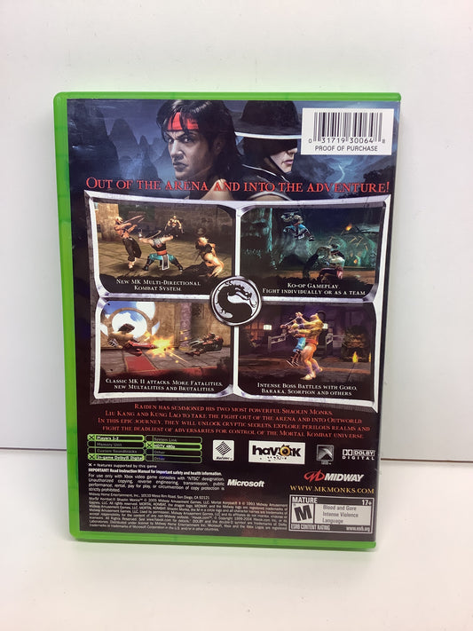 Mortal Kombat Shaolin Monks - Xbox