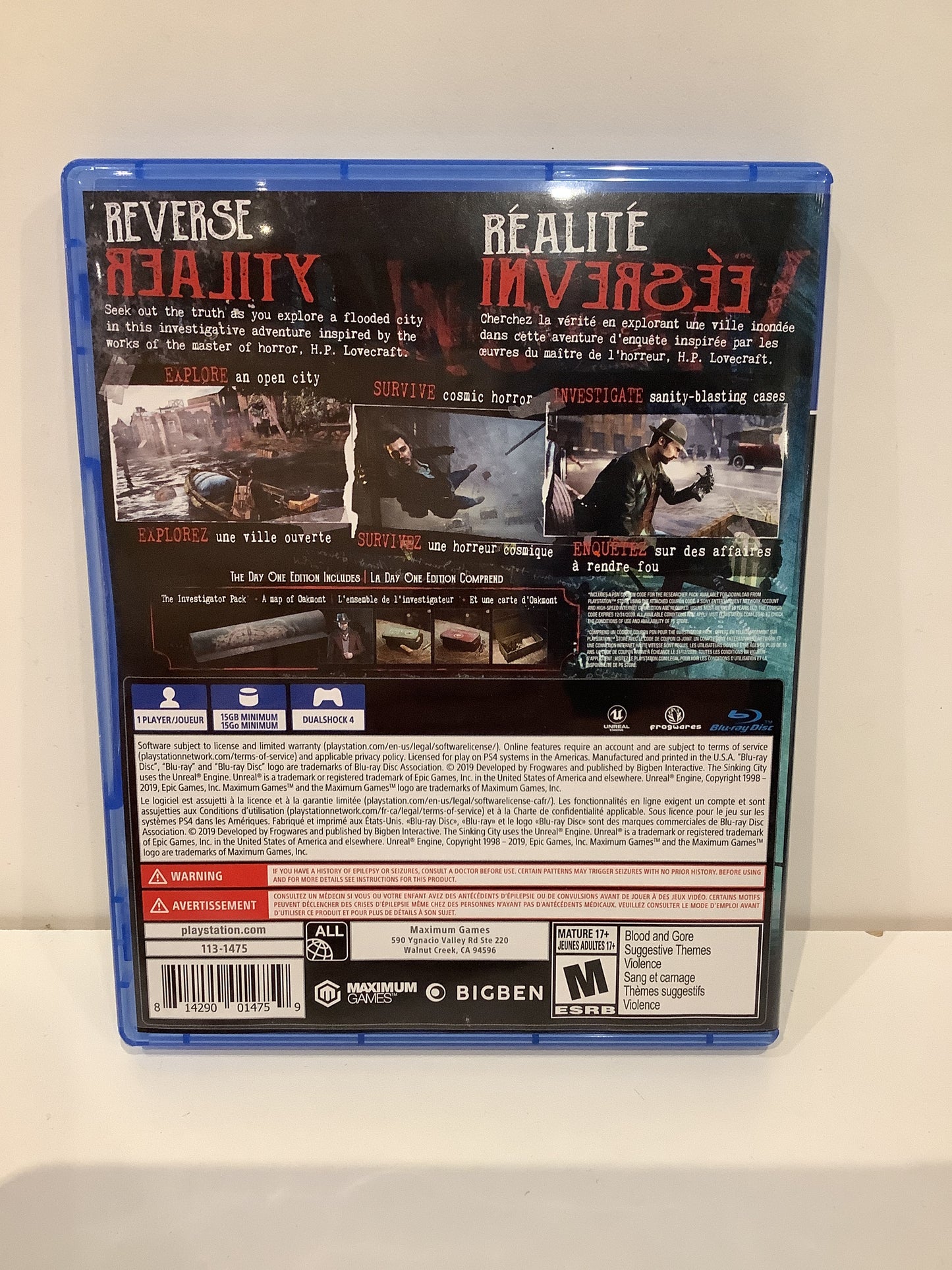 The Sinking City - Playstation 4