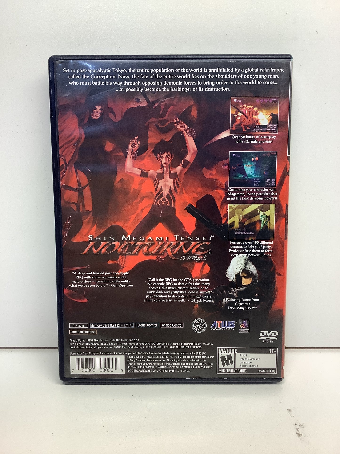 Shin Megami Tensei: Nocturne - Playstation 2