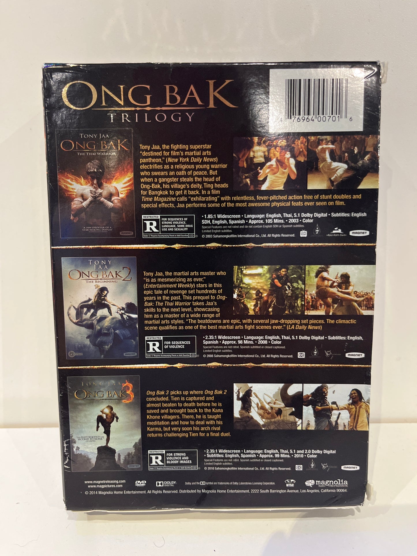 Ong Bak Trilogy - DVD