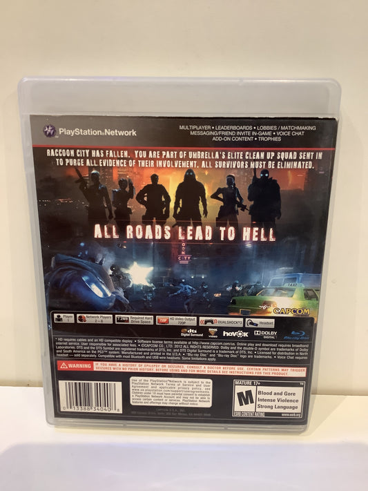 Resident Evil: Operation Raccoon City - Playstation 3