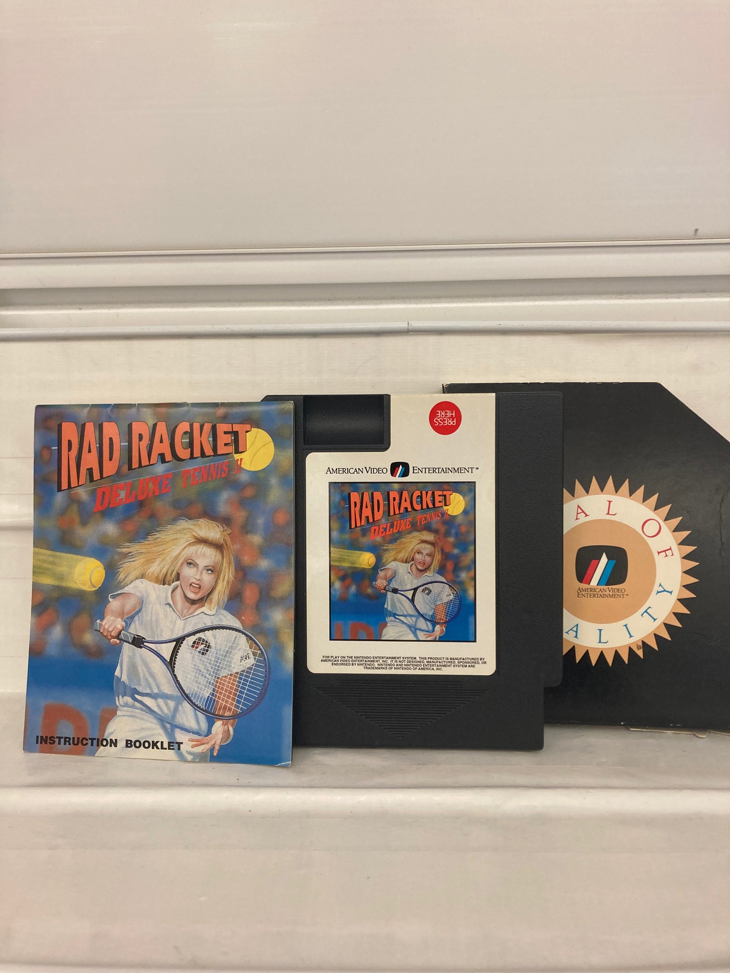 Rad Racket: Deluxe Tennis II - NES