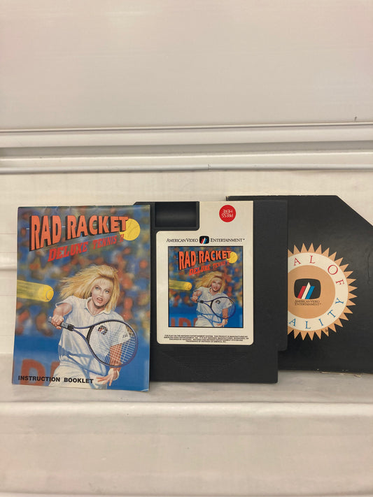 Rad Racket: Deluxe Tennis II - NES