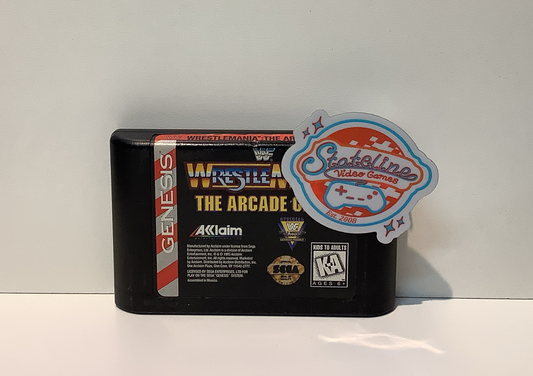 WWF Wrestlemania Arcade Game - Sega Genesis