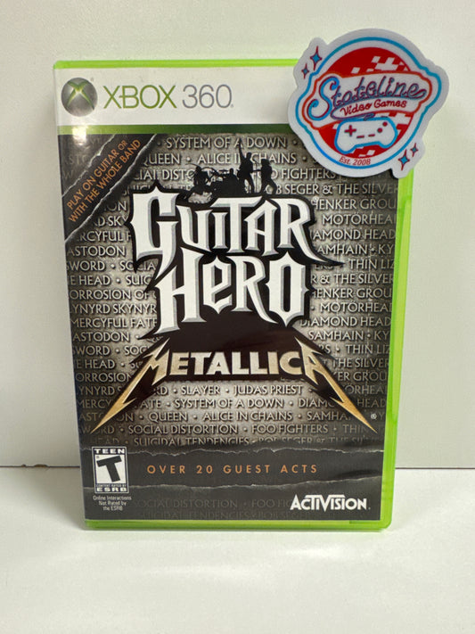 Guitar Hero: Metallica - Xbox 360