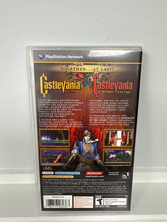 Castlevania Dracula X Chronicles - PSP