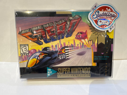F-Zero [Player's Choice] - Super Nintendo
