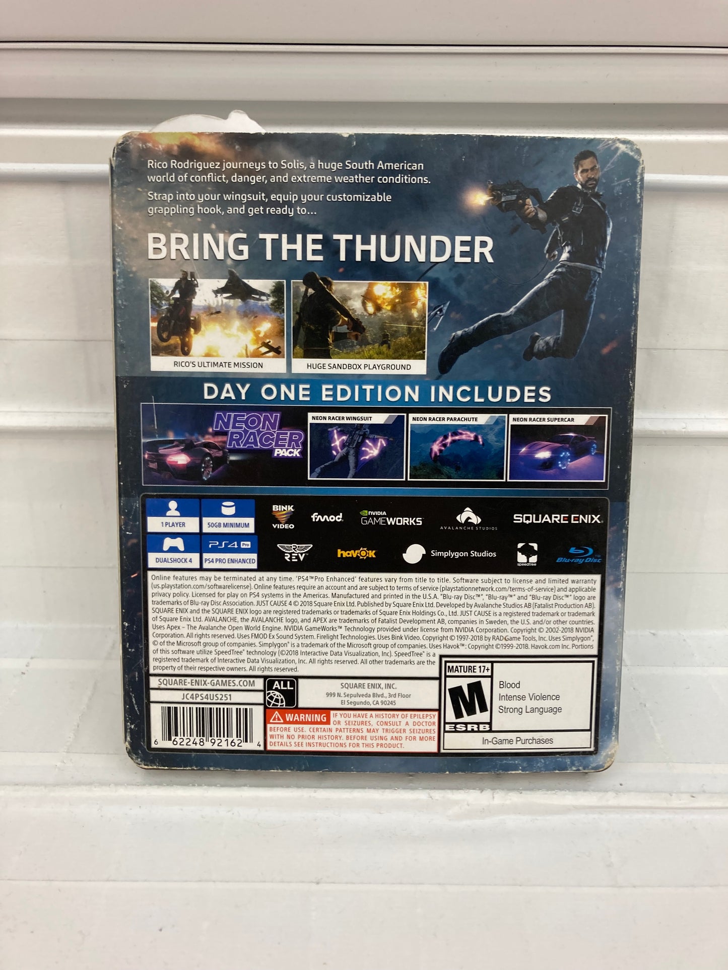 Just Cause 4 [Steelbook Edition] - Playstation 4
