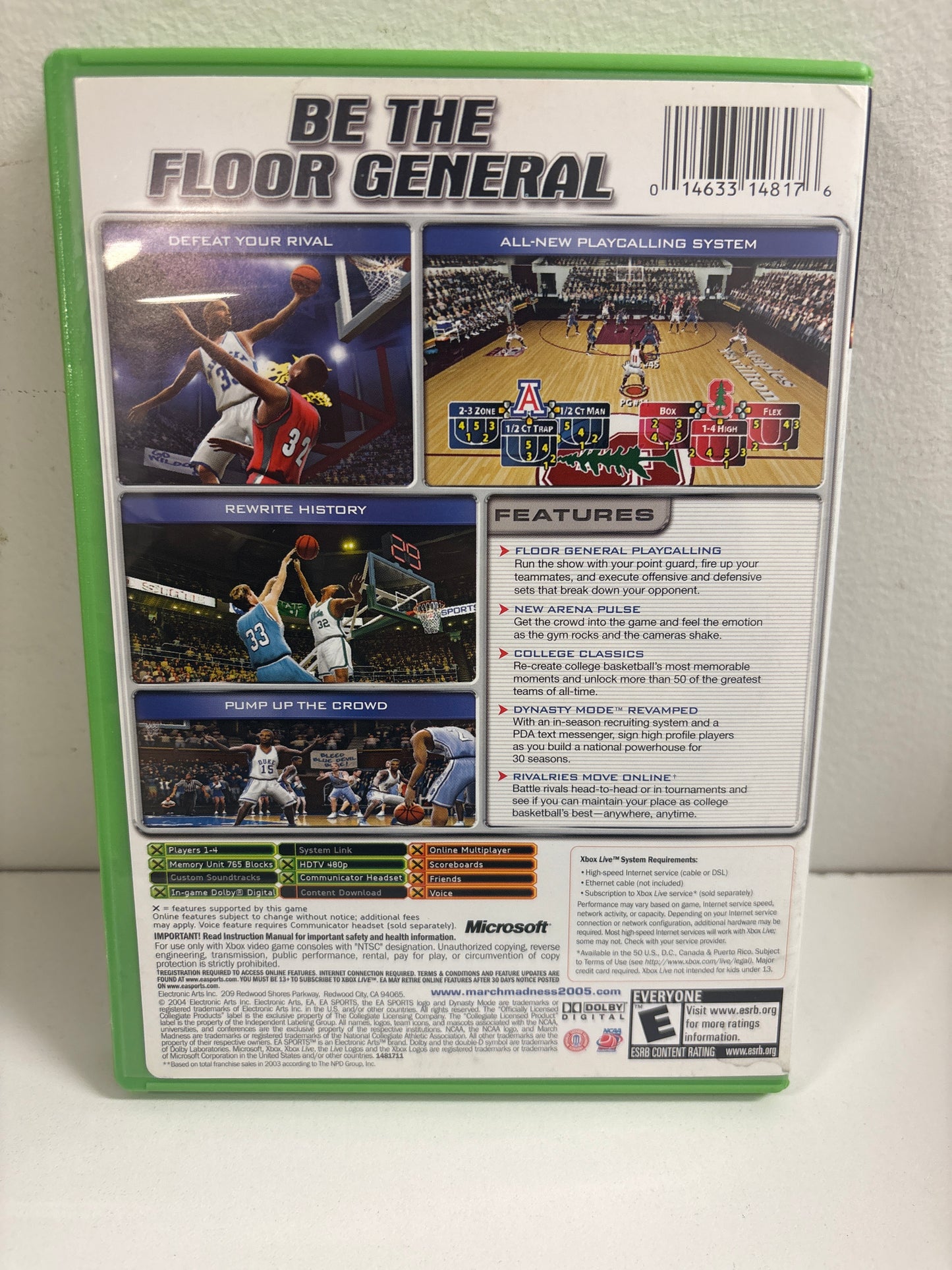 NCAA March Madness 2005 - Xbox