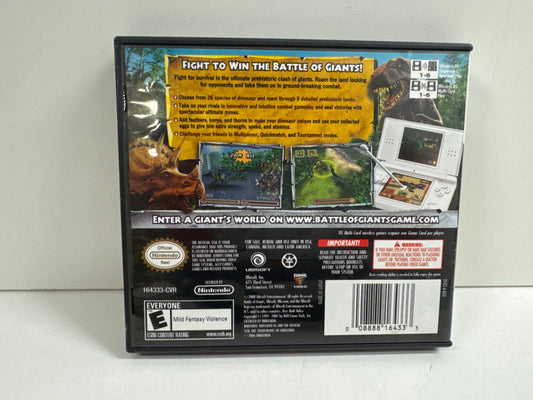 Battle of Giants: Dinosaurs - Nintendo DS