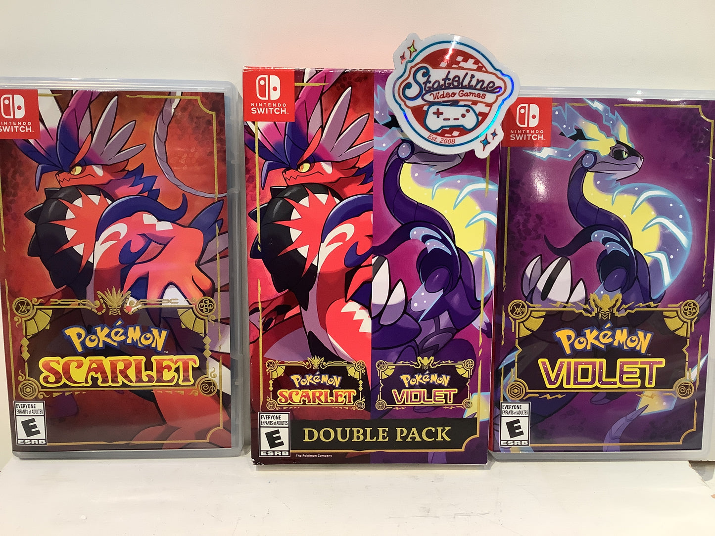 Pokemon Scarlet & Violet Double Pack - Nintendo Switch