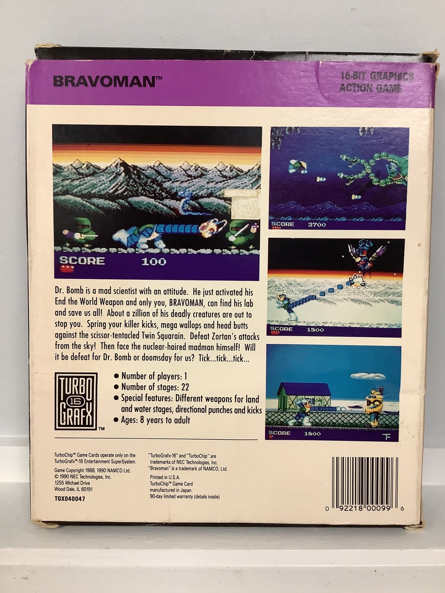 Bravoman - TurboGrafx-16