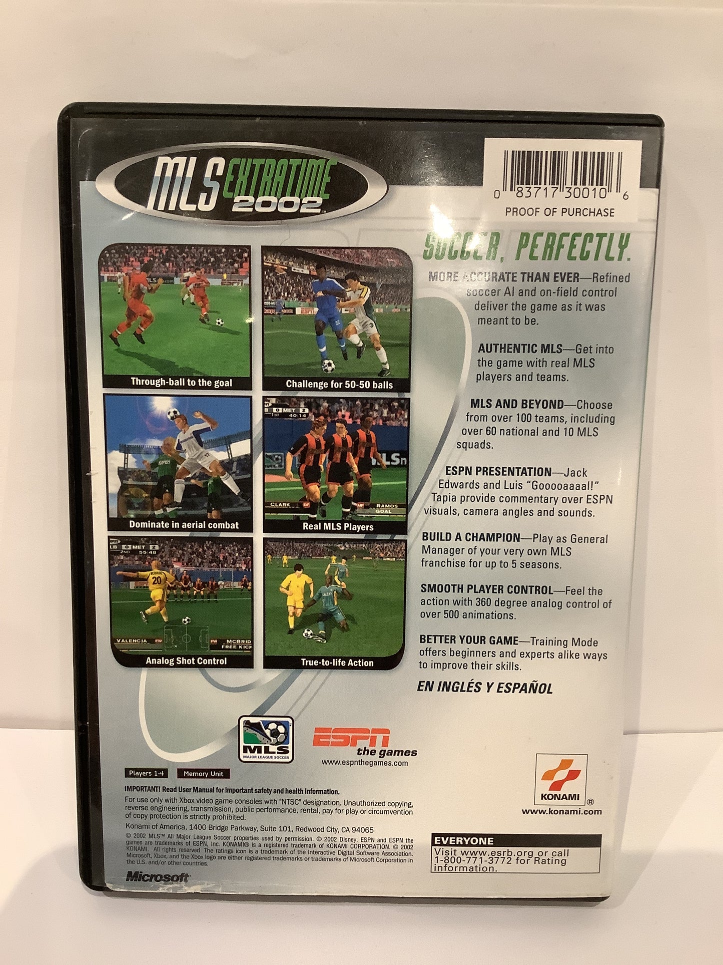 ESPN MLS ExtraTime 2002 - Xbox